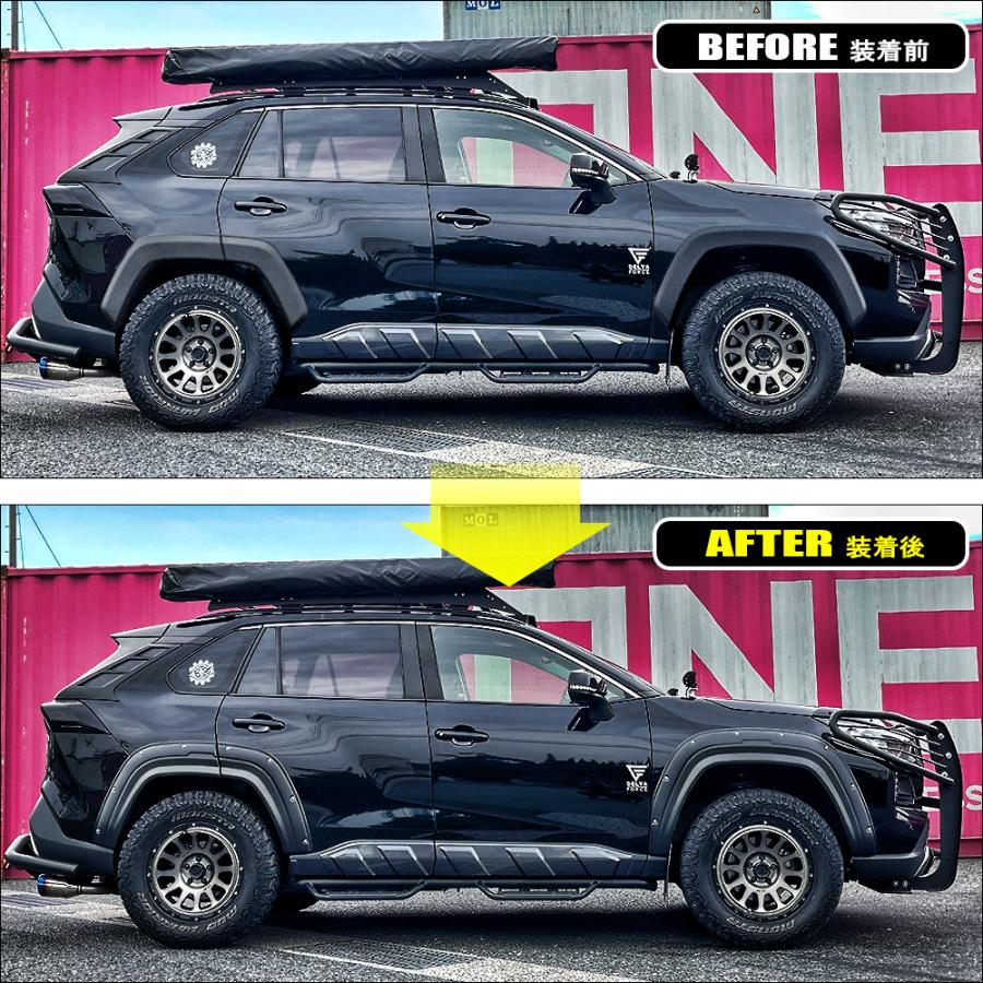 RAV4 アドベンチャー カスタム パーツ オーバーフェンダー ワイド