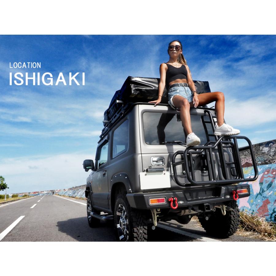 新型 ジムニー JB64W シエラ JB74W スチール製 リアラダー バックドア