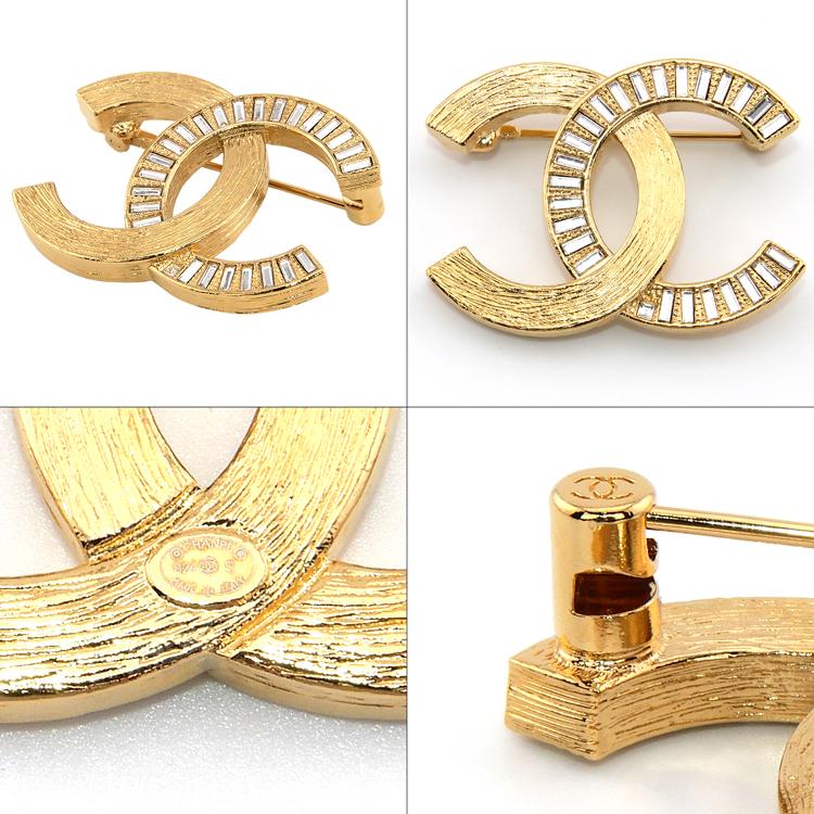 CHANEL（シャネル） [正規ラッピング済] ブローチ アクセサリー CC