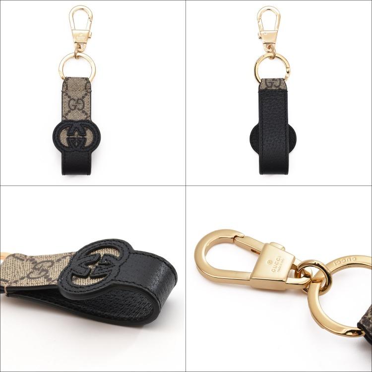 未使用訳あり GUCCI グッチ インターロッキングWG キーリング 未使用