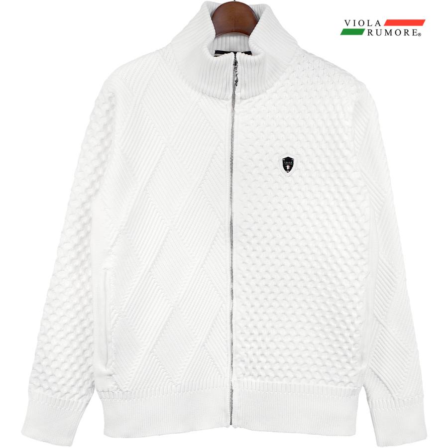 VIOLA rumore（ヴィオラ ルモーレ） ビオラ ニット フルジップアップ