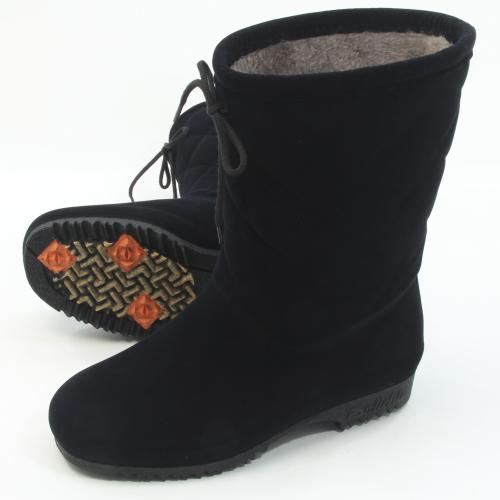 第一ゴム シェブリー スエード W81 レディース 防滑 防寒 長靴