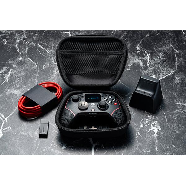 ZUIKI 瑞起 高機能ゲームコントローラー EVOTOP（Black） ZKNS-015-BK