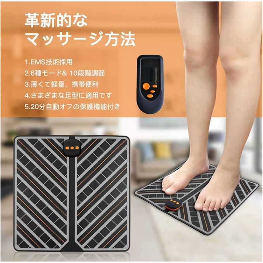 EMS 足 emsシート emsフットマット 脚やせ 足痩せ 筋肉 美脚 脚 筋トレ