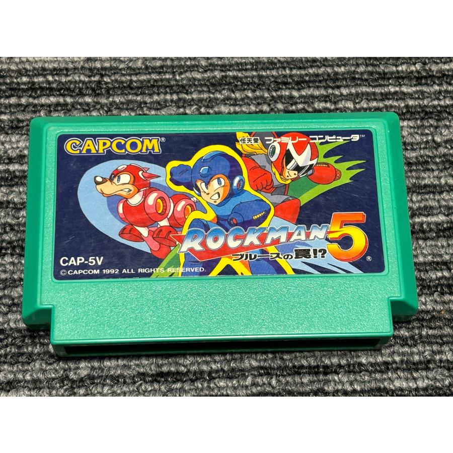 任天堂（Nintendo） ファミコン カセット ソフト ロックマン5 ブルース
