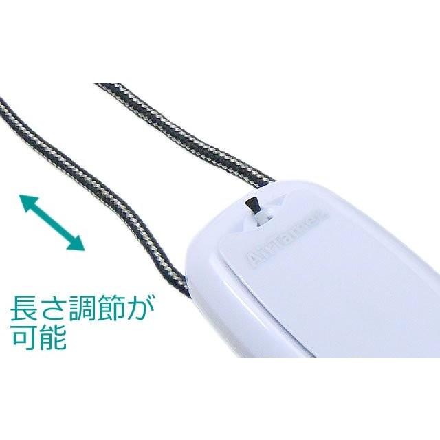 携帯空気清浄機 首掛け式マイナスイオン発生器 花粉・喫煙対策に