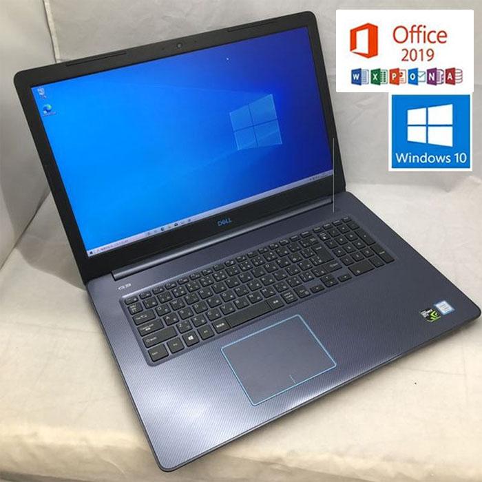 Dell G3 DELL ゲーミング ブラック Microsoft Office 2019/17.3FHD