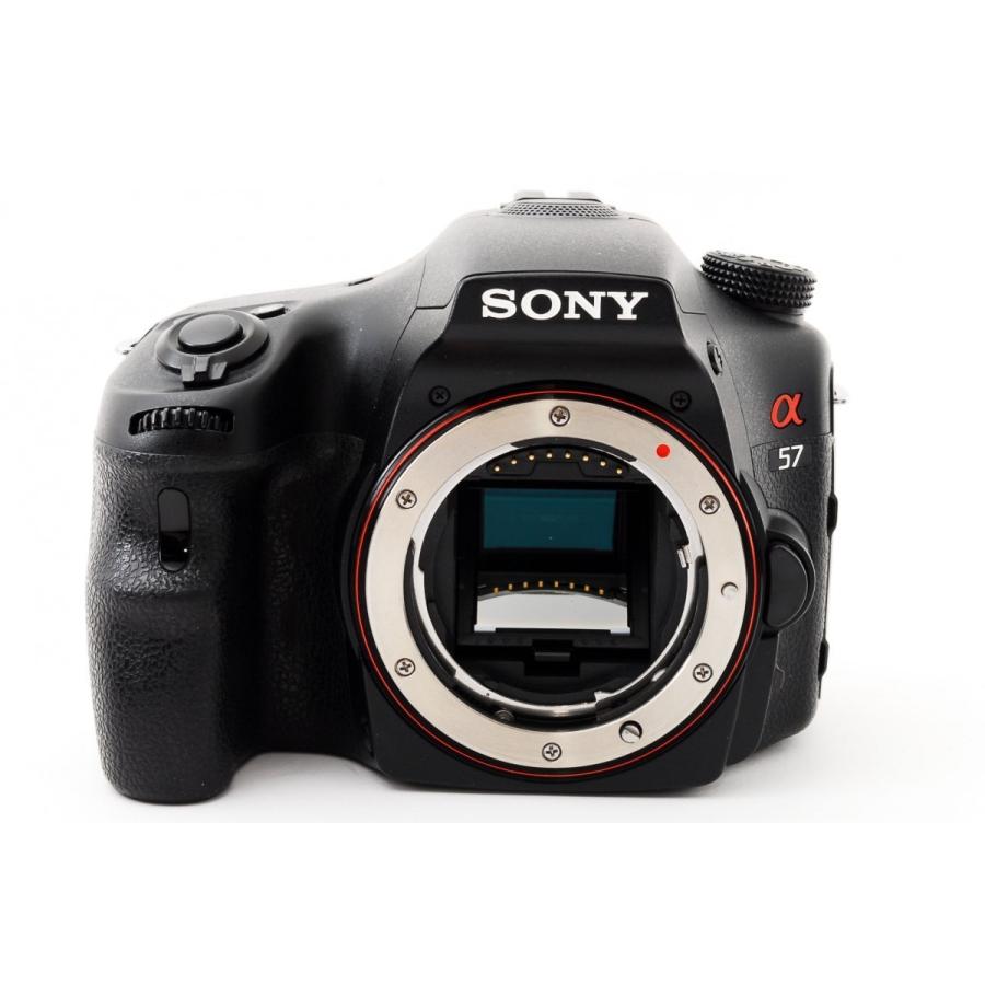 SONY（ソニー） α57 SLT-A57 標準&望遠ダブルズームセット 美品 SD