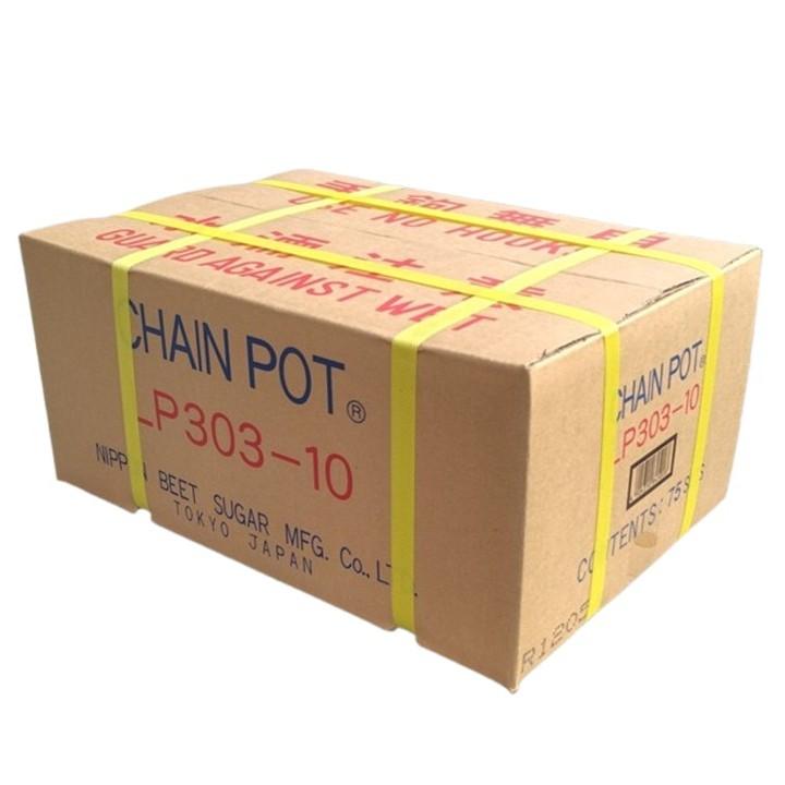 日本甜菜製糖 ロングピッチチェーンポット LP-303-10×75冊（ケース