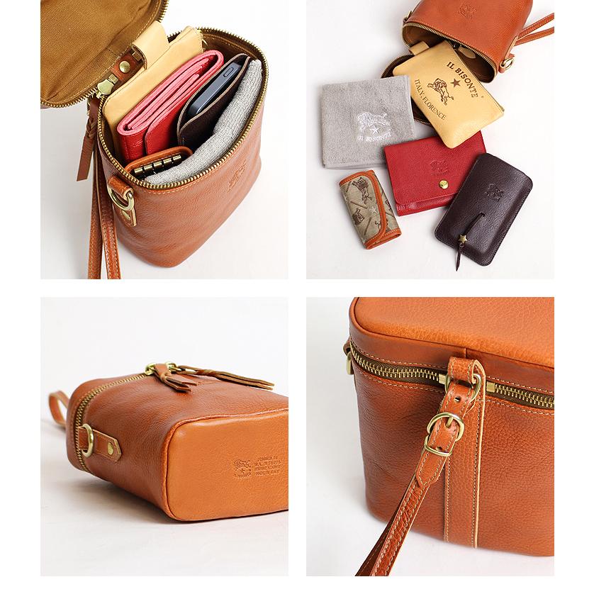IL BISONTE（イルビゾンテ） バッグ ショルダーバッグ 円柱3WAY