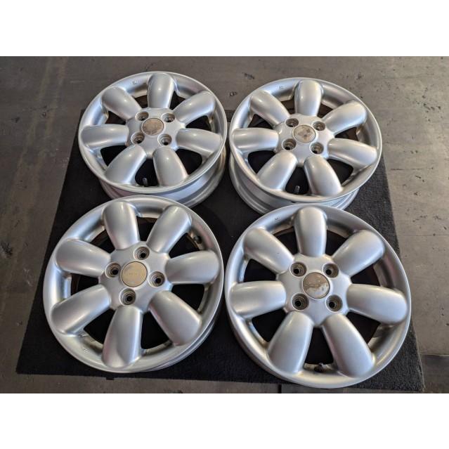 ラパン DBA-HE22S スズキ純正 アルミホイール 14インチ 4本セット 14