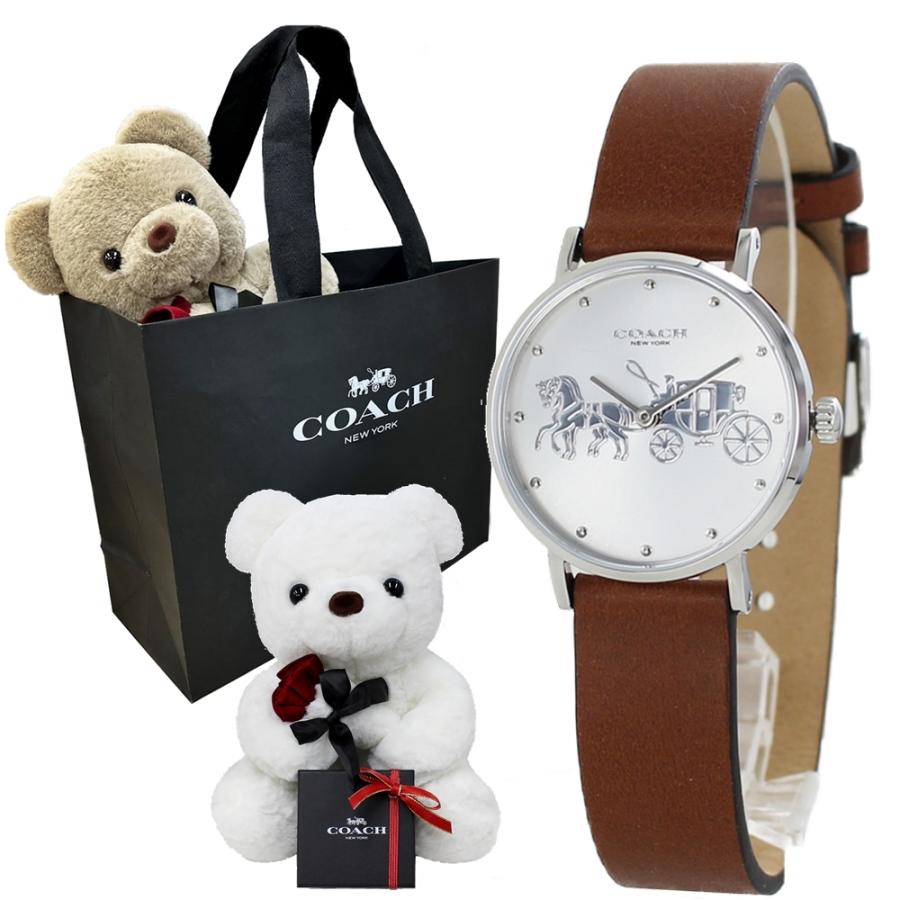 COACH（コーチ） くまさんラッピング ショッパー付き 腕時計 手表