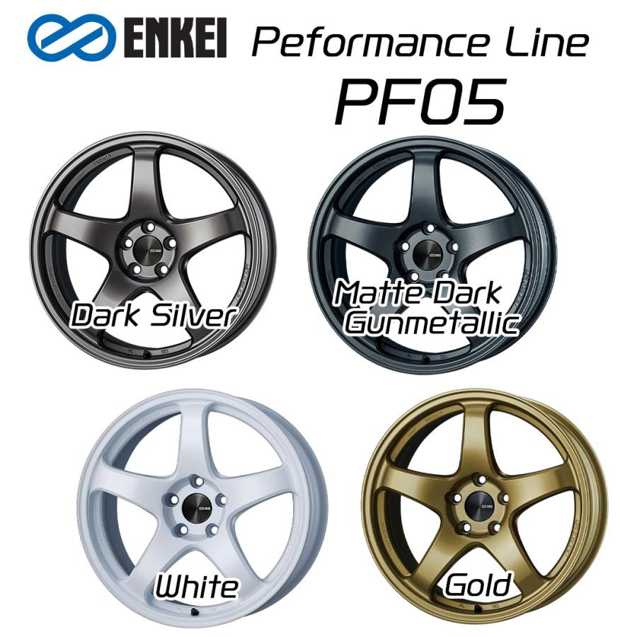 共豊 エンケイ ホイール パフォーマンスライン PF05 17インチ 8J ENKEI
