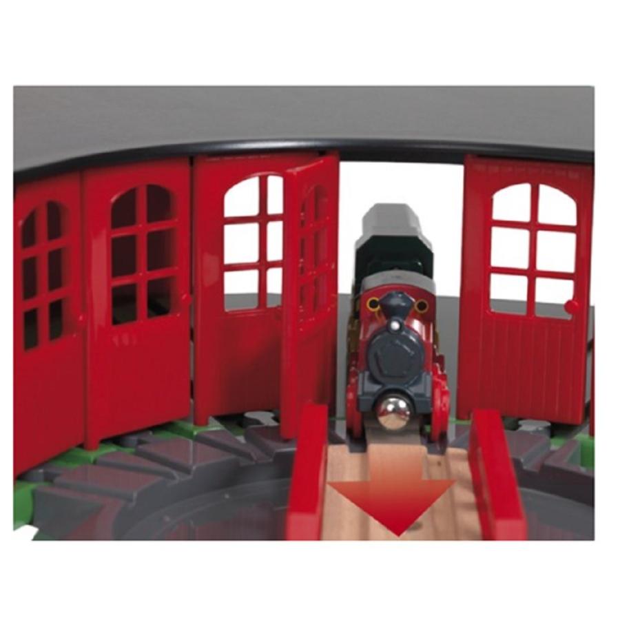 ブリオ BRIO 木のおもちゃ 大型車庫 33736 木製／知育玩具／レールトイ