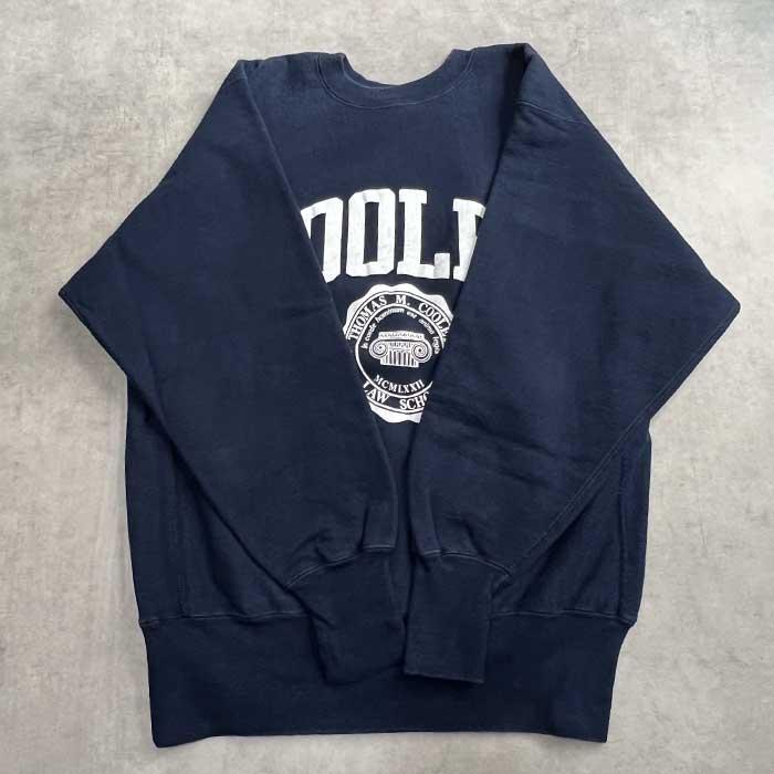 90's Champion Reverse Weave Sweat Shirts NAVY/L Made in USA