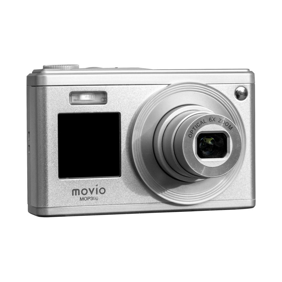 movio 光学ズーム6倍機能搭載デジタルカメラ MOP300 : レコード針の
