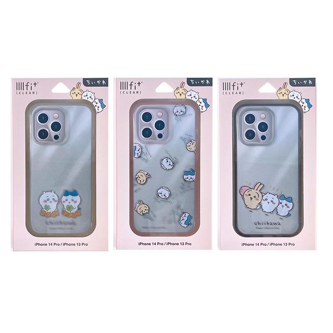 公式】ちいかわ イーフィット クリア iPhone14Pro iPhone13Pro 対応