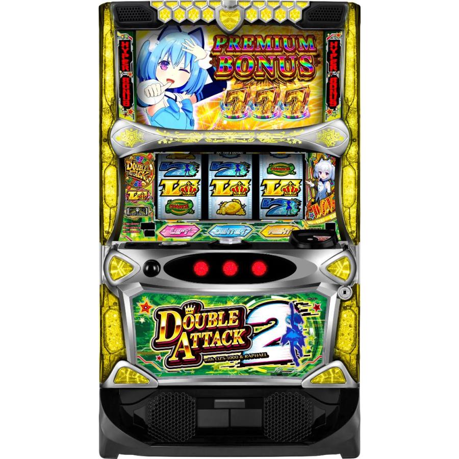 オーイズミ Lダブルアタック2 with OZS-1000 & RAPHAEL【中古パチスロ