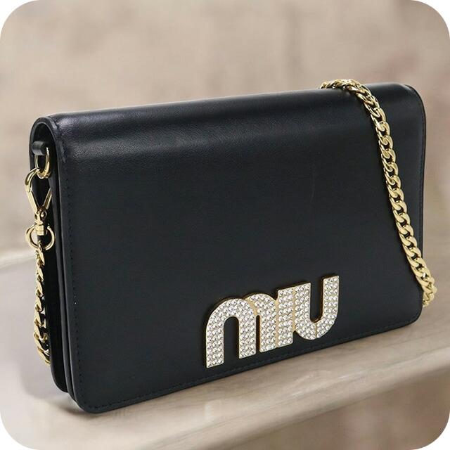 miu miu（ミュウミュウ） 中古 チェーンウォレット レディース