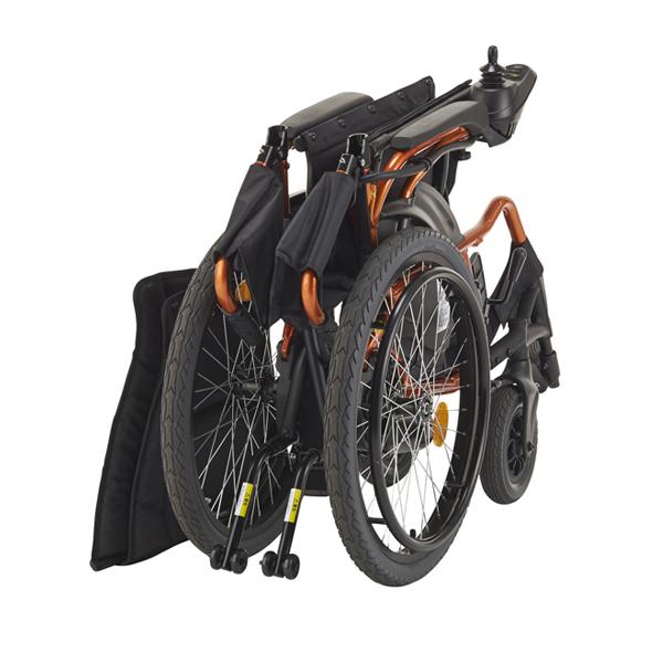 マキテック 車椅子 自走式 電動車椅子 背折れ 折りたたみ 車いす 軽量