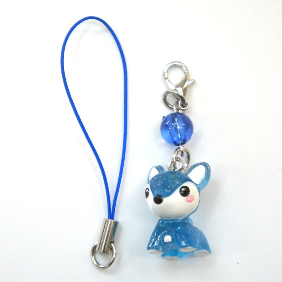 奈良みやげ】幸せバンビちゃん ラッキーストーンストラップ 9月