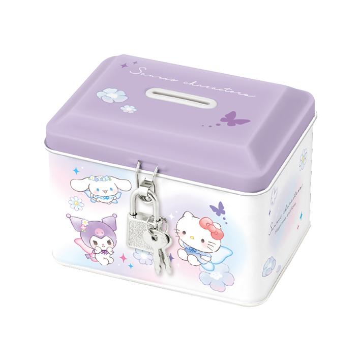 CRUX（クラックス） サンリオキャラクターズ カギ付き缶バンク 貯金箱