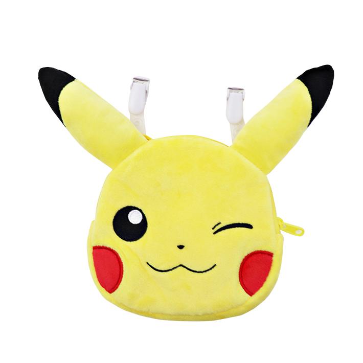 Pokemon（ポケモン） ダイカット クリップポケット ピカチュウ柄 KPK7