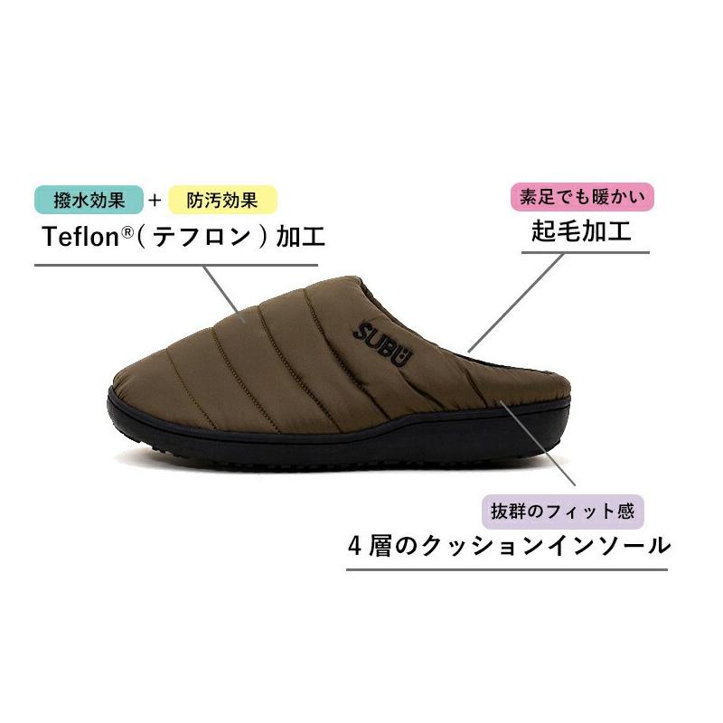 SUBU（スブ） 冬サンダル SUBU PERMANENT COLLECTION 2024年モデル