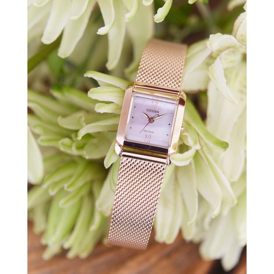 CITIZEN L シチズン エル レディース スクエアシェイプ エコドライブ