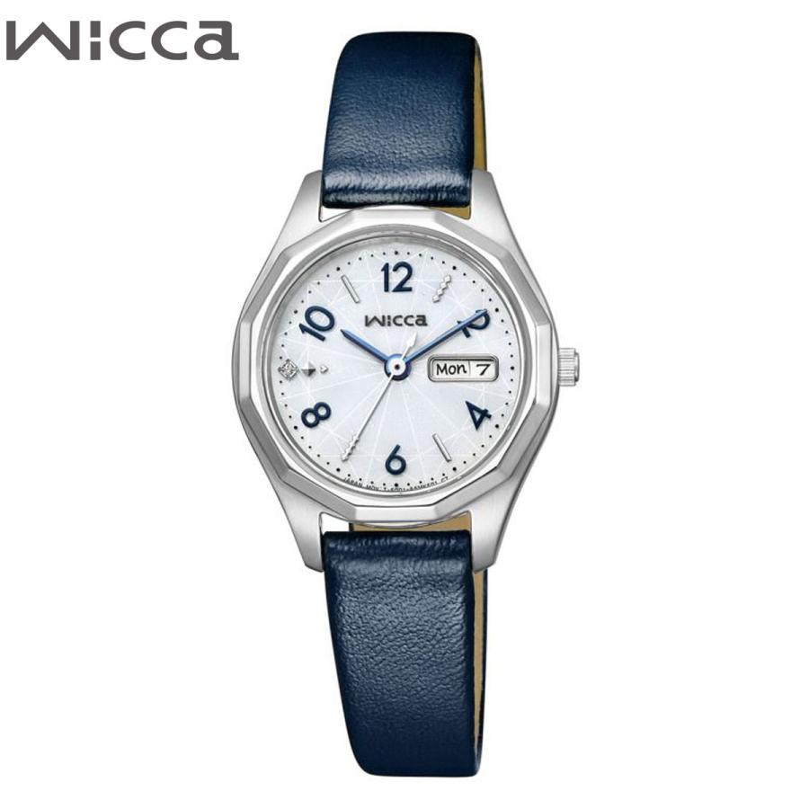 wicca（ウィッカ） シチズン ソーラーテック 腕時計 レディース デイ