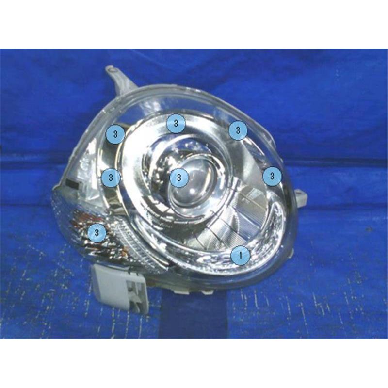 トヨタ 純正 シエンタ 《 NCP81G 》 右ヘッドライト 81110-52G60