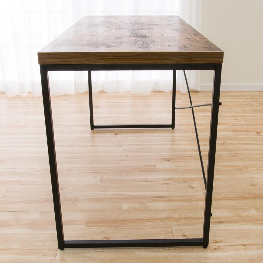 ニトリ（NITORI） デスク(ステインSN01-120 BR) ニトリ期間限定：4/6迄