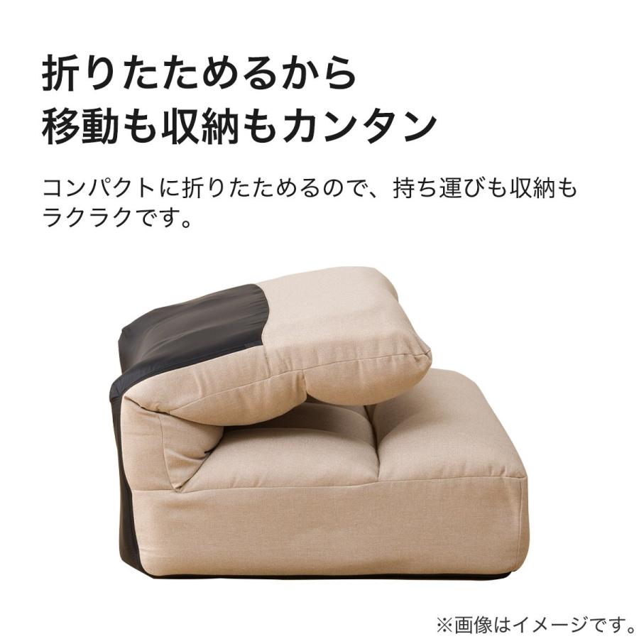 ニトリ（NITORI） つながるハイバックポケットコイル座椅子 2個セット