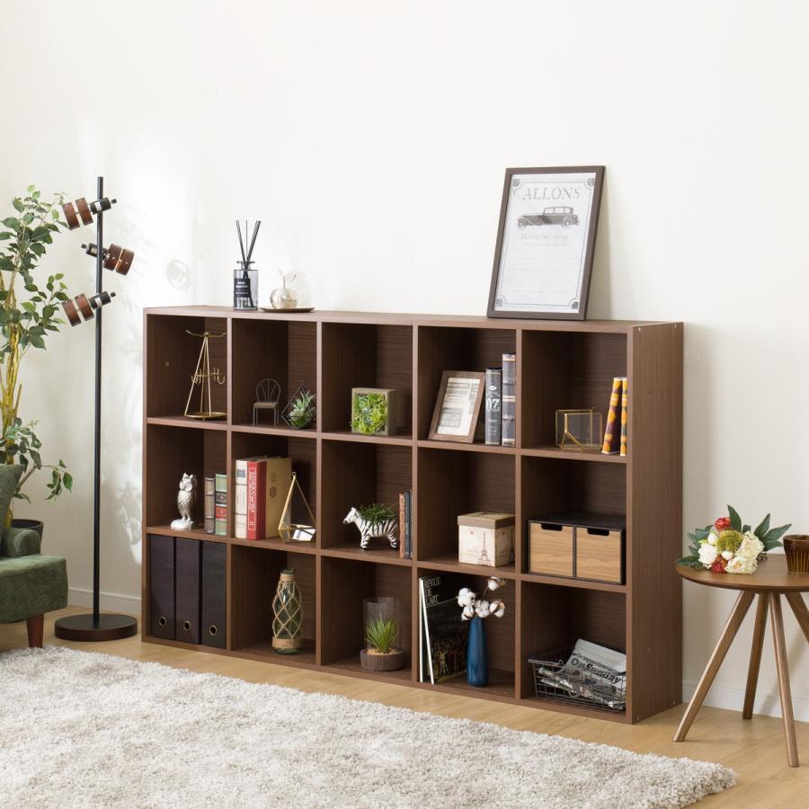 ニトリ（NITORI） マルチ本棚(リブリー1811 MBR） 書棚 ラック 棚