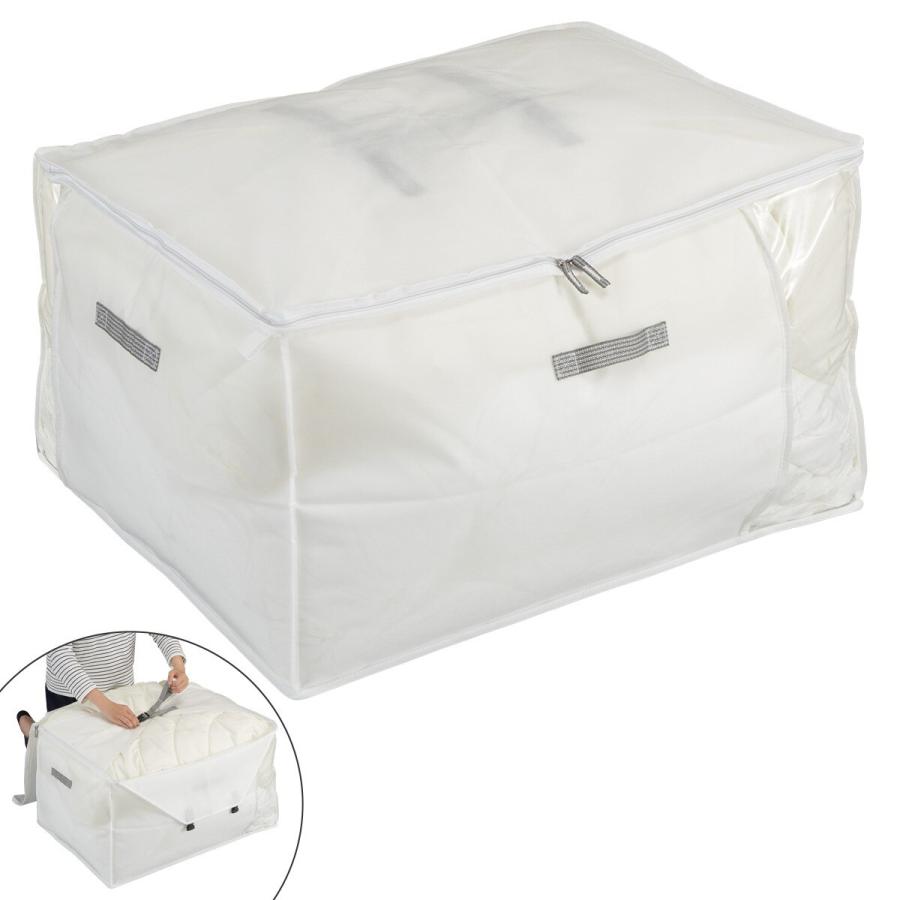 ニトリ（NITORI） ベルト付 防ダニ収納バッグ L (BV2c1) : ニトリ