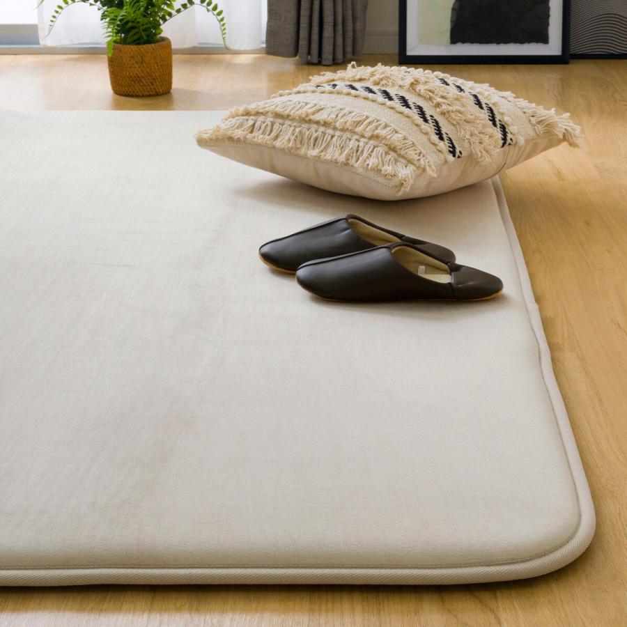 ニトリ（NITORI） 極厚30mmウレタン入り 防汚加工+防ダニ加工+防音ラグ