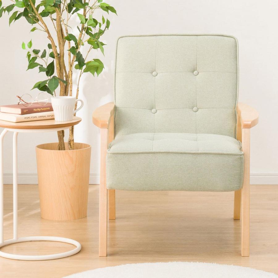 ニトリ（NITORI） ソファー ソファ 天然木フレームのコンパクトソファ