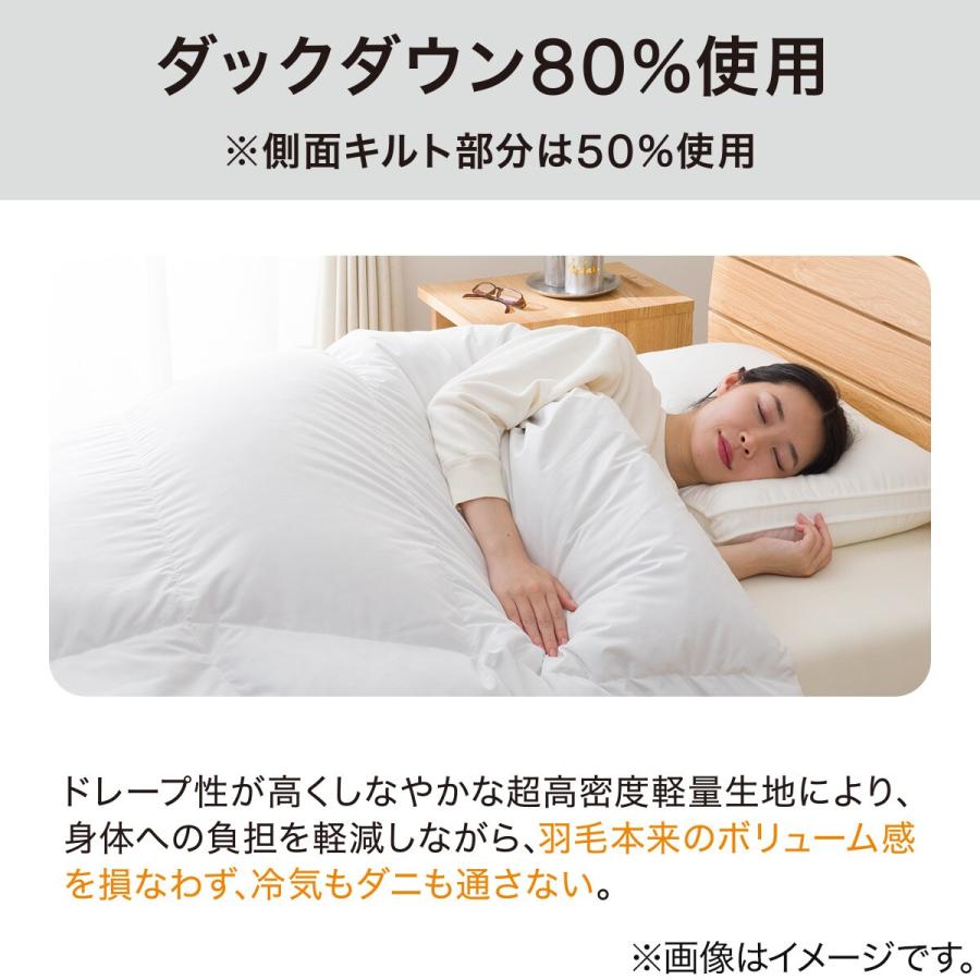 ニトリ（NITORI） 羽毛掛ふとん スタンダード シングル(UL K2521 S