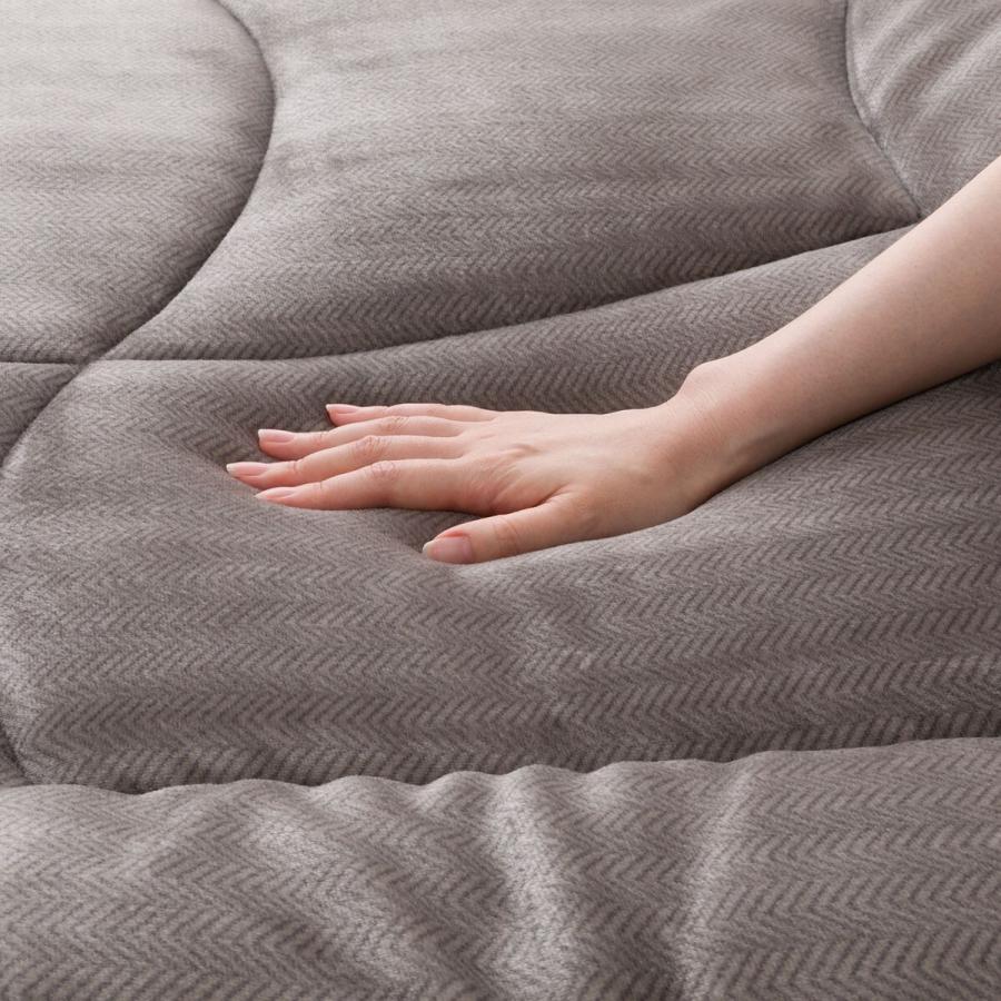 ニトリ（NITORI） カバーのいらない両面掛ふとん セミダブル(Nウォーム