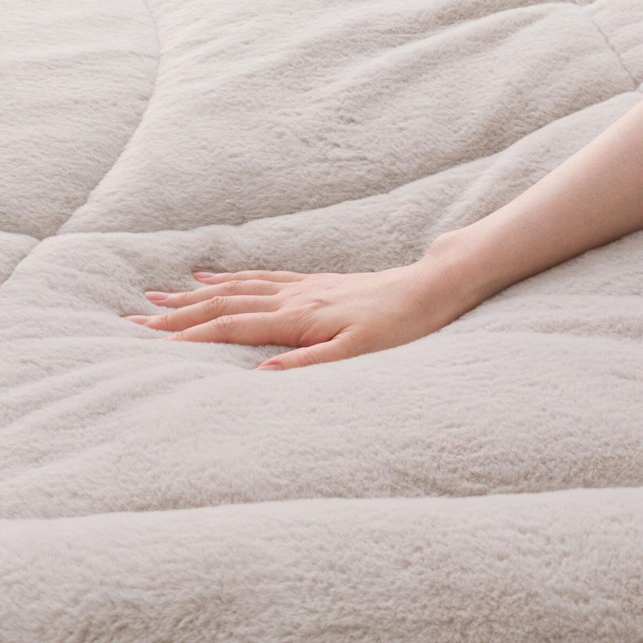 ニトリ（NITORI） カバーのいらない両面掛ふとん シングル(Nウォーム