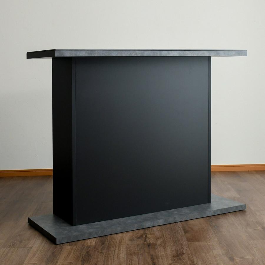 ニトリ（NITORI） セラミック天板 バーカウンター (幅120cm コーナー