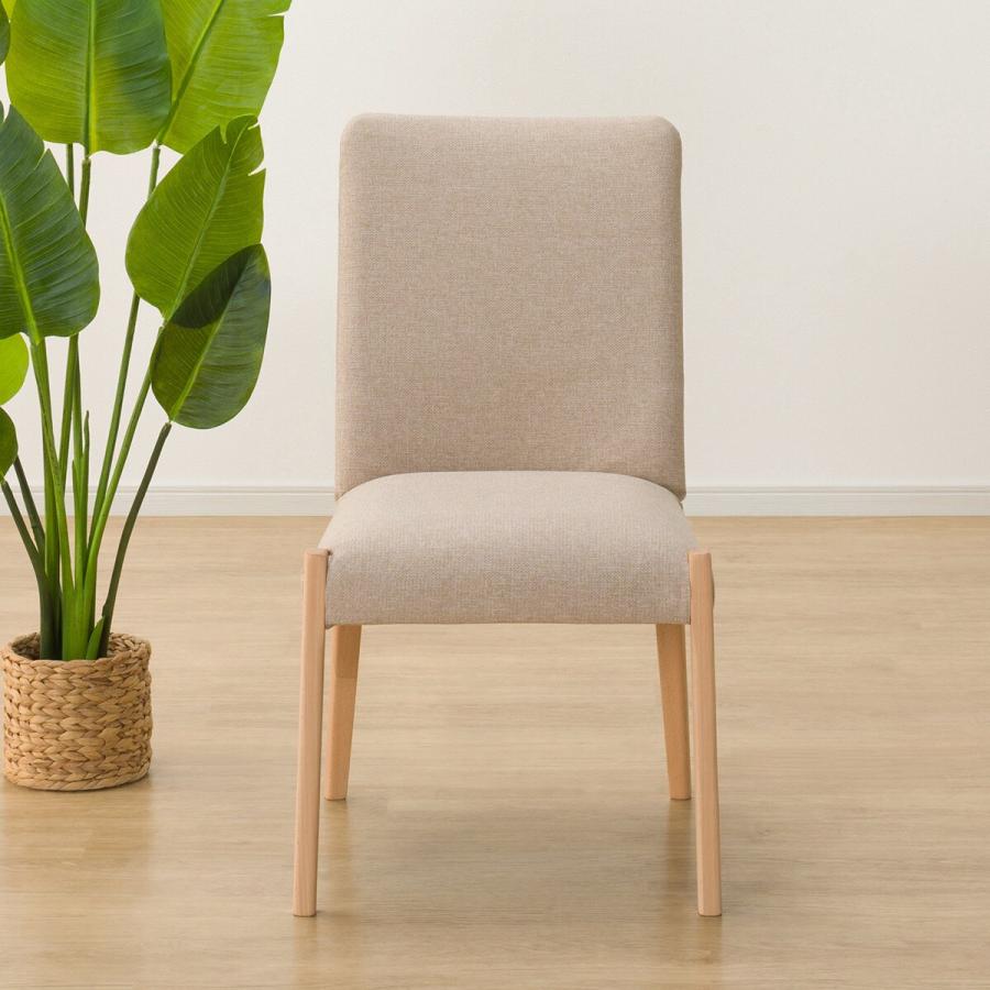 ニトリ（NITORI） 傷・汚れに強いファブリック ダイニングチェア(N