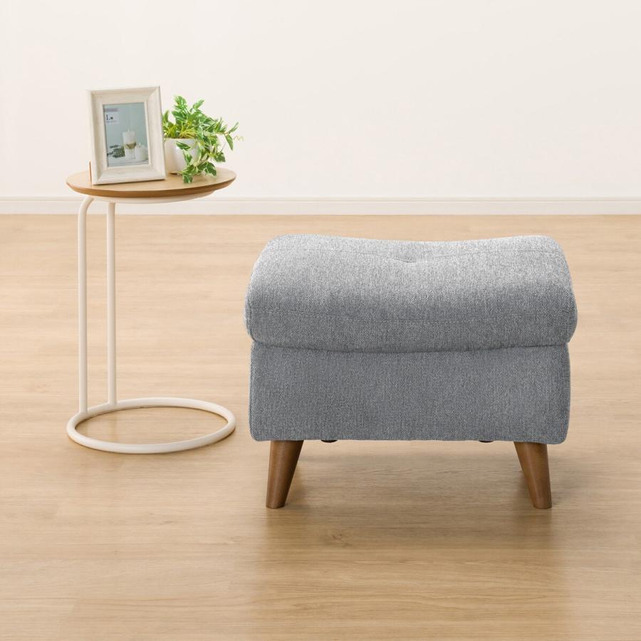 ニトリ（NITORI） 布張りスツール(PD02-2 GY) : ニトリ Yahoo!店