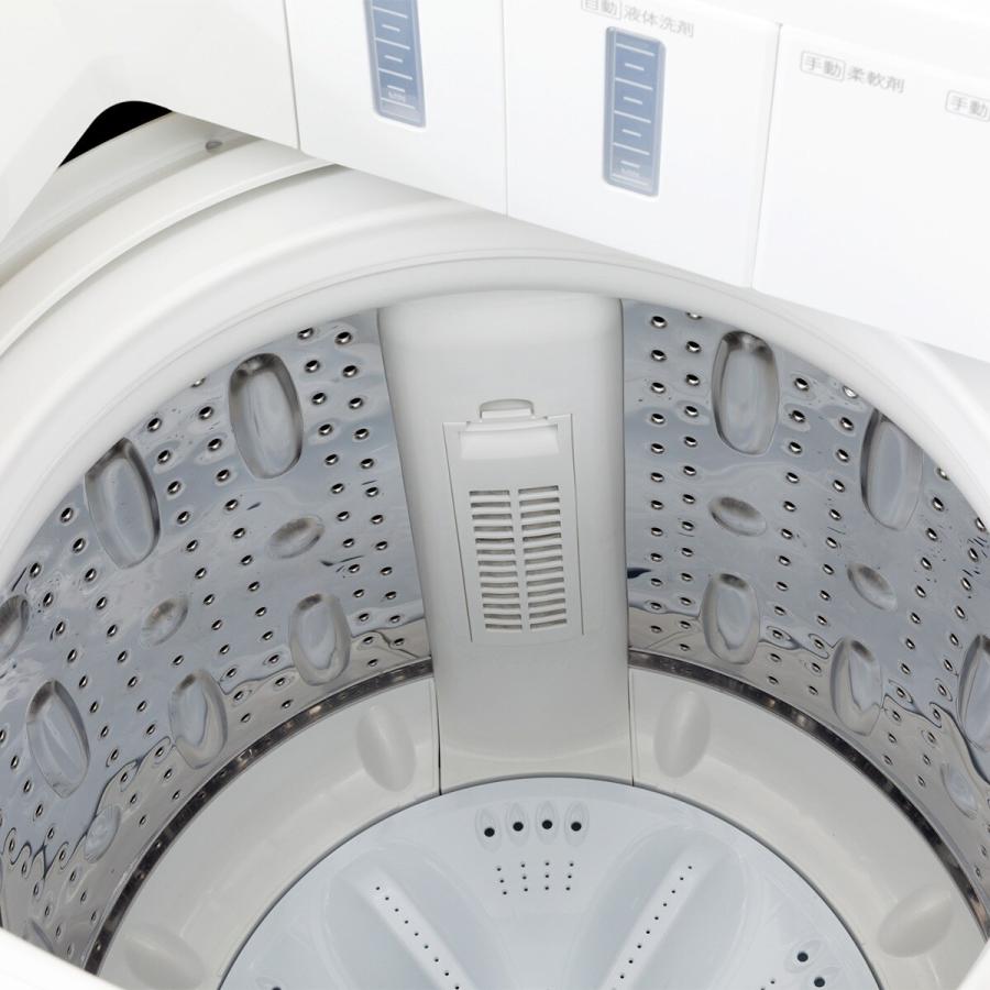 ニトリ（NITORI） 8kg洗剤自動投入洗濯機(NT80S1 ホワイト)(リサイクル