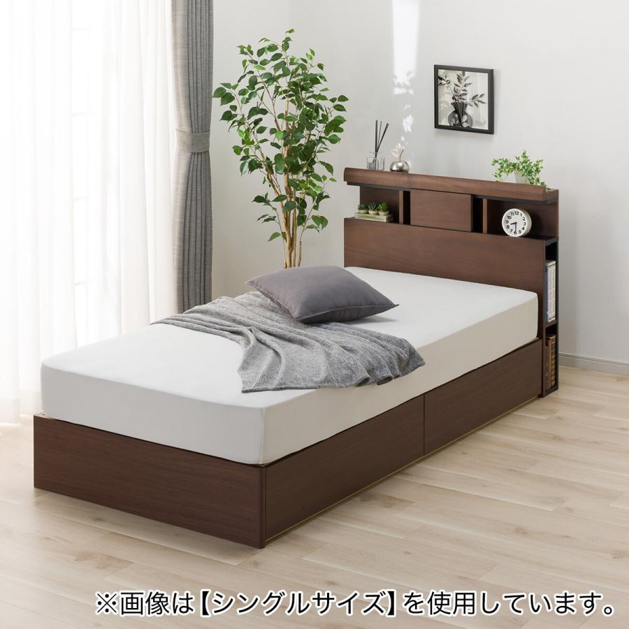 ニトリ（NITORI） ダブルベッドフレーム(MBR WP301引付き) : ニトリ