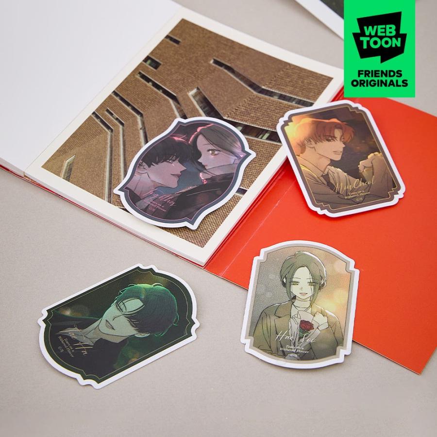 韓国 コミック グッズ『枯れた花に涙を ビッグステッカーパック』公式