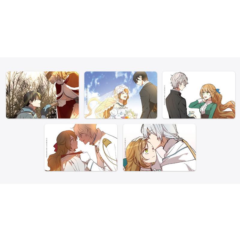 韓国 コミック グッズ『彼女が公爵邸に行った理由 透明フォトカード 5