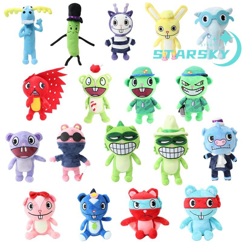 ハッピー ツリー フレンズ Nutty ぬいぐるみ 象 うさぎ 可愛い ゲーム