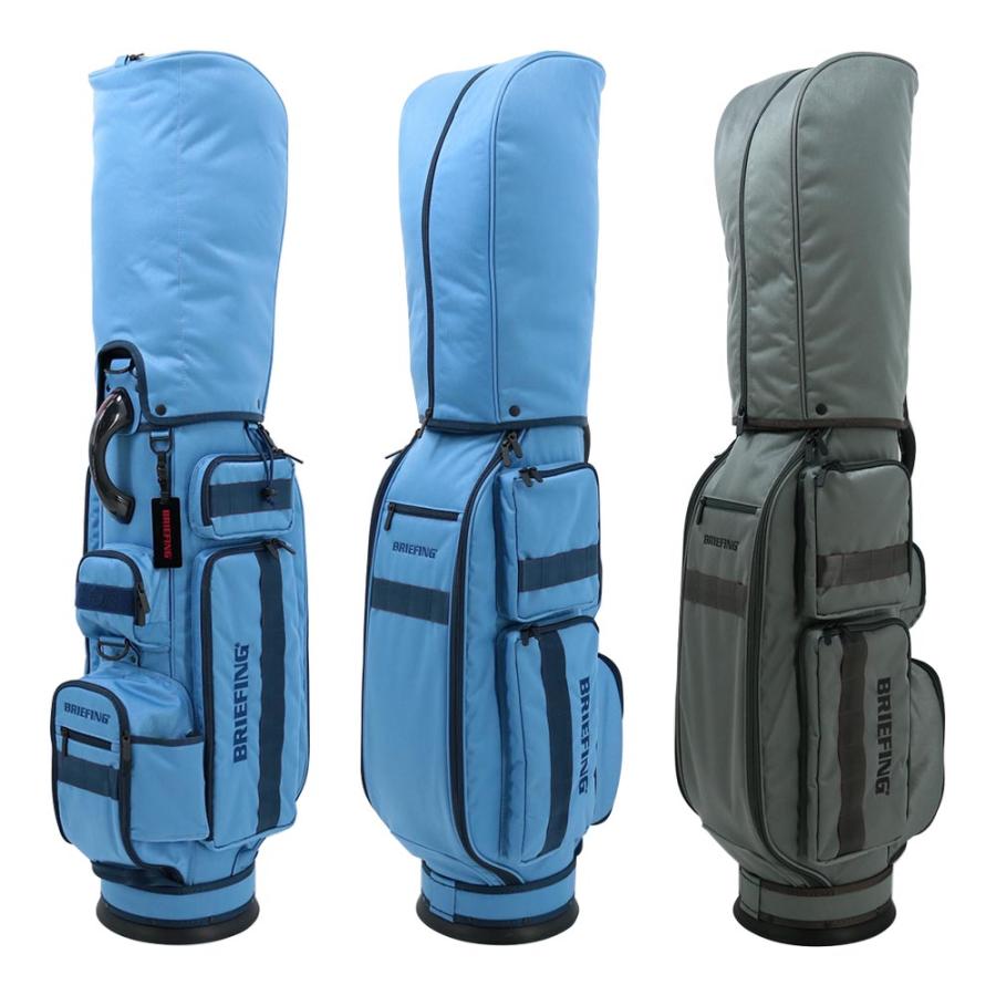 BRIEFING】 キャディバッグ CR-6 ブルー/グレー 8.5型 BRIEFING GOLF