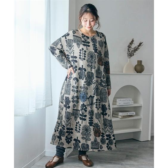 ニッセン（nissen） ワンピース ロング マキシ 大きいサイズ